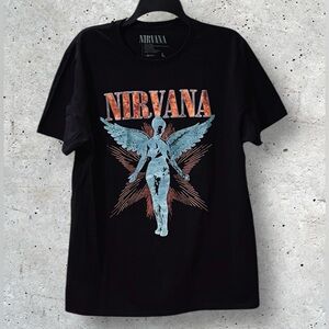 NWOT Nirvana In Utero Album Graphic Tee Shirt
